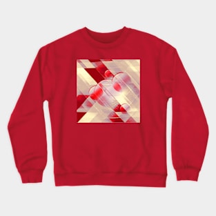 Red pattern Crewneck Sweatshirt